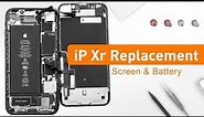 iPhone XR Screen & Battery Replacement --Just Five Steps ! (4K Video)