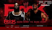 WWE 2K16 PS3 - Mark Henry VS Mark Henry '98 [2K][mClassic]