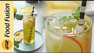 Apple Mint Iced Green Tea Recipe by Food Fusion