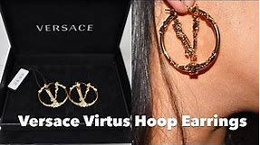 Unboxing: Versace Virtus Hoop Earrings