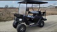 New 48v Electric Golf Cart eMACHINE In Stock Now 4 Passenger
