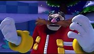 Eggman Gets Angry and Smashes Ice Wall - Sonic Lost World