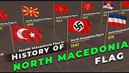History of North Macedonia Flag | Timeline of North Macedonia flag | Flags of the world |