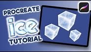 How to Draw a Block of Ice in Procreate | Cadillac Cartoonz