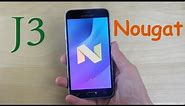 How To Install Android 7.1.2 Nougat on Samsung Galaxy J3 Nougat Custom Rom Lineage OS 14.1