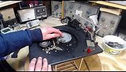 Garrard 2025TC Record Changer Video #1 - Basic Maintenance