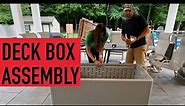 Suncast Deck Box Assembly