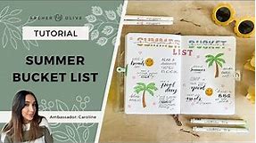 How To Create A Summer Bucket List - With 15 Fun Ideas!
