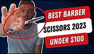 Best Budget Scissors for Beginner Barbers - Best Scissors to Buy in 2023 Under $100!