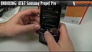 UNBOXING: AT&T Samsung Propel Pro