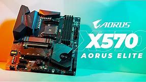 Gigabyte X570 AORUS ELITE - First Look and Overview