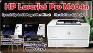 HP LaserJet Pro M404n Unboxing and Review