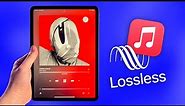 LOSSLESS AUDIO in Apple Music: How to listen on iPad Pro!