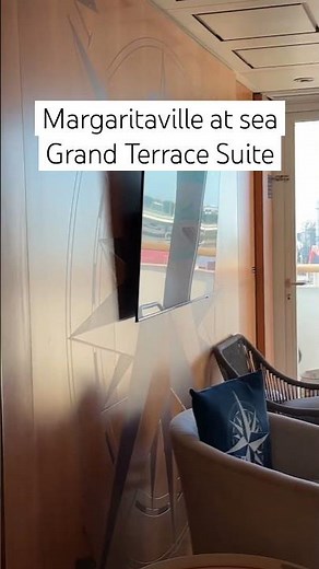 Grand terrace suite room tour margaritaville at sea