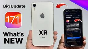 iOS 17.1 On iPhone XR - New Features & Changes - Should you update iPhone XR iOS 17.1