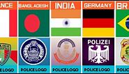 Police Logo From Different Countries