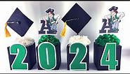 🎓DIY Graduation Centerpiece Ideas (For LESS Than $5) *UPDATED FOR 2024*