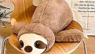 ARELUX Soft Sloth Stuffed Animals:18in Koala Plush Cute Cuddly Body Pillow Hug Sleeping Fluffy Wild Animal Toys Bed Decor Plushie Doll Gifts for Birthday Kids Girls Boys Toddler