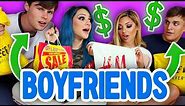Boyfriends Buy Outfits for Girlfriends! The Shopping Challenge 2017! Niki and Gabi