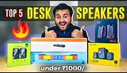 TOP 5 Best Desktop/PC Speakers under ₹1000/- in 2024 🔥🔥
