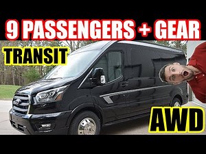 9 Passenger Ford Transit AWD Conversion van - All the room you need and more!