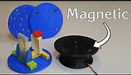 DIY Motorized Turntable with Magnetic Attachments, 3D Printed