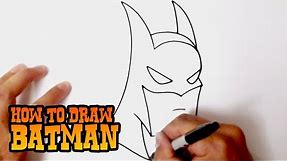 How to Draw Batman - Step by Step Video Lesson