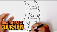How to Draw Batman - Step by Step Video Lesson