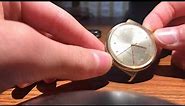 How to change a battery in a vintage Timex Electric watch
