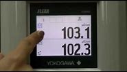 Procedure of configuration and calibration the conductivity meter FLXA402