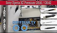 How to disassemble 📱 Sony Xperia XZ Premium G8141 / G8142 Take apart