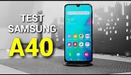 TEST du SAMSUNG Galaxy A40 - smartphone