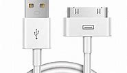 WEDAWN 30 Pin Cable for iPhone 4s, USB Charging and Cable Sync Dock Connector Data Cable for iPhone 4/ 4s, iPhone 3G/3Gs, iPad 3/2/ 1,iPod Classic iPod Touch iPod Nano (3.2Feet)