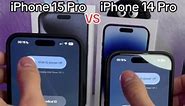 iPhone 15 Pro Max VS iPhone 14 Pro Speed Test 😳 #apple #iphonetricks #newiphone #iphone15 | Arsen Tech Reviews