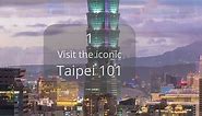 TAIPEI, Taiwan 🇹🇼 TOP 5 Must See Places and Things to Do in 2024