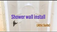 How to install Sterling Ensemble shower walls