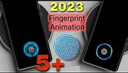 5+ Fingerprint Animation Effect All Android Smartphone Screen unlock🔥 A71, A50, A52s, S10📲