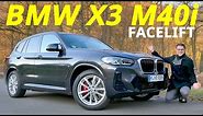 2022 BMW X3 M40i facelift REVIEW with that inline 6-cyl!
