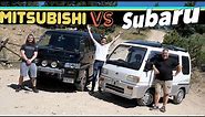 Two Very Unique Japanese 4x4 Overland Vans Attempt Tombstone Hill... But Only One Makes It!