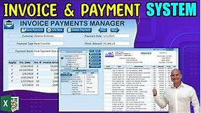 Watch Me Create This Invoice Payment System In Excel - FROM SCRATCH + FREE DOWNLOAD