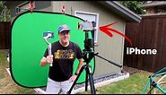 Shooting GREEN SCREEN on an iPhone - Beginner to Pro