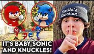 I FOUND BABY SONIC AND BABY KNUCKLES IN REAL LIFE!! (OMG SO CUTE)