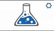 Simple Lab logo design illustrator tutorial for beginners / laboratory logo design tutorial