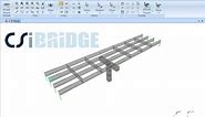 CSiBridge - 03 Design of Steel Girder Bridges: Watch & Learn