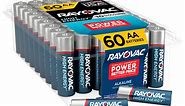 Rayovac High Energy AA Batteries (60 Pack), Double A Batteries