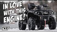 Can Am Outlander Max XT 650 ATV Review | 2-Up Mid-Bore Awesomeness!!
