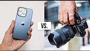 iPhone 15 Pro vs. $5,000 Professional Camera!