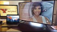 Hisense + Roku TV 40" Review - Computer Monitor Setup