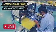Lithium Battery Manufacturing Process | Lithium Battery Making | Lithium-Ion Battery Manufacturing