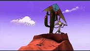 Wile E Coyote And The Road Runner In "Go Fly A Coyote"